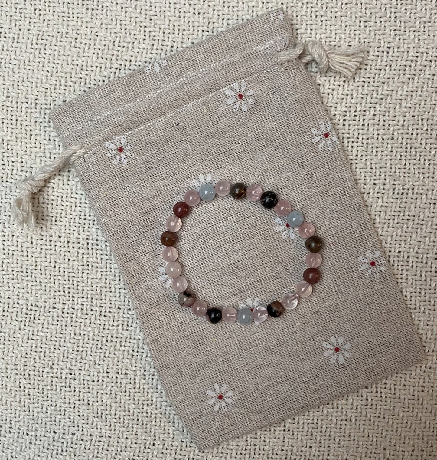 Bracelet Amour 🩵🩷🖤