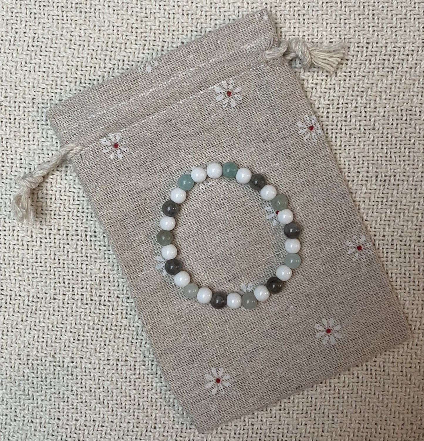 Bracelet Calme 🤍🩵🩶