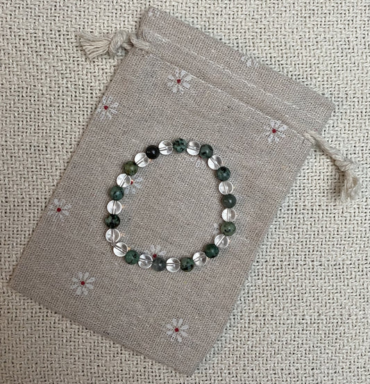 Bracelet Vitalité 🤍💚🩵