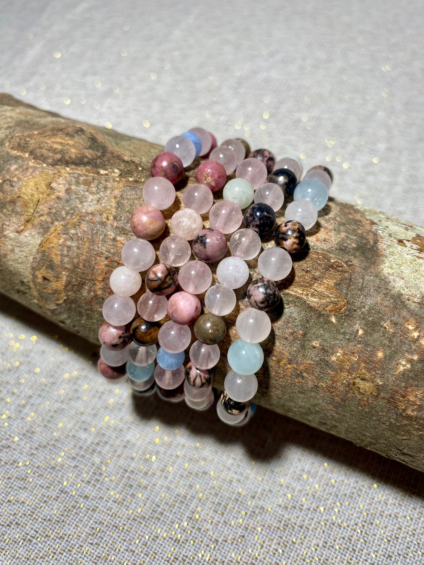 Bracelet Amour 🩵🩷🖤