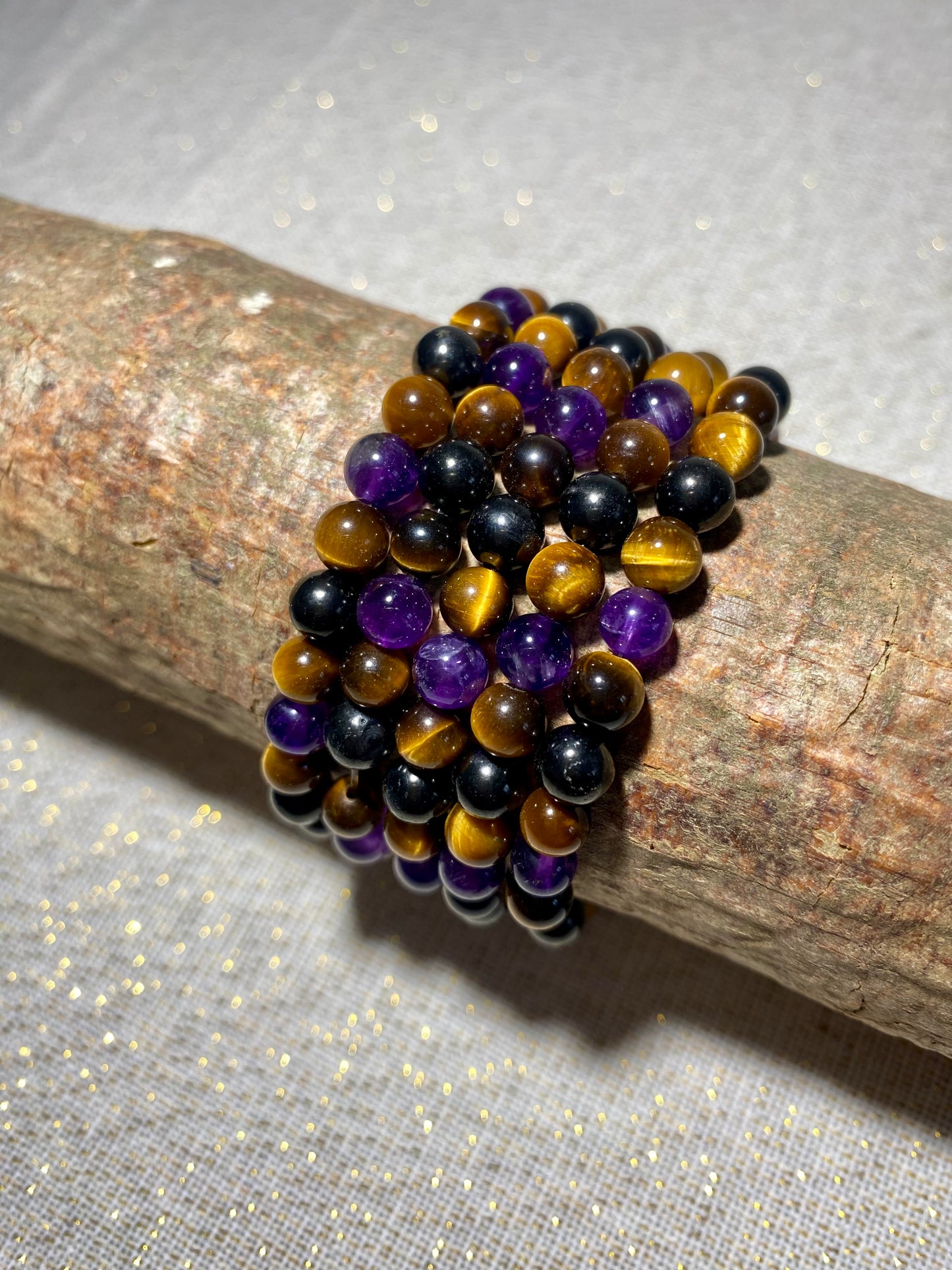 Bracelet Tête apaisée 💜🖤🤎