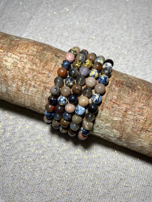 Bracelet Méditation 💙🤎🩶