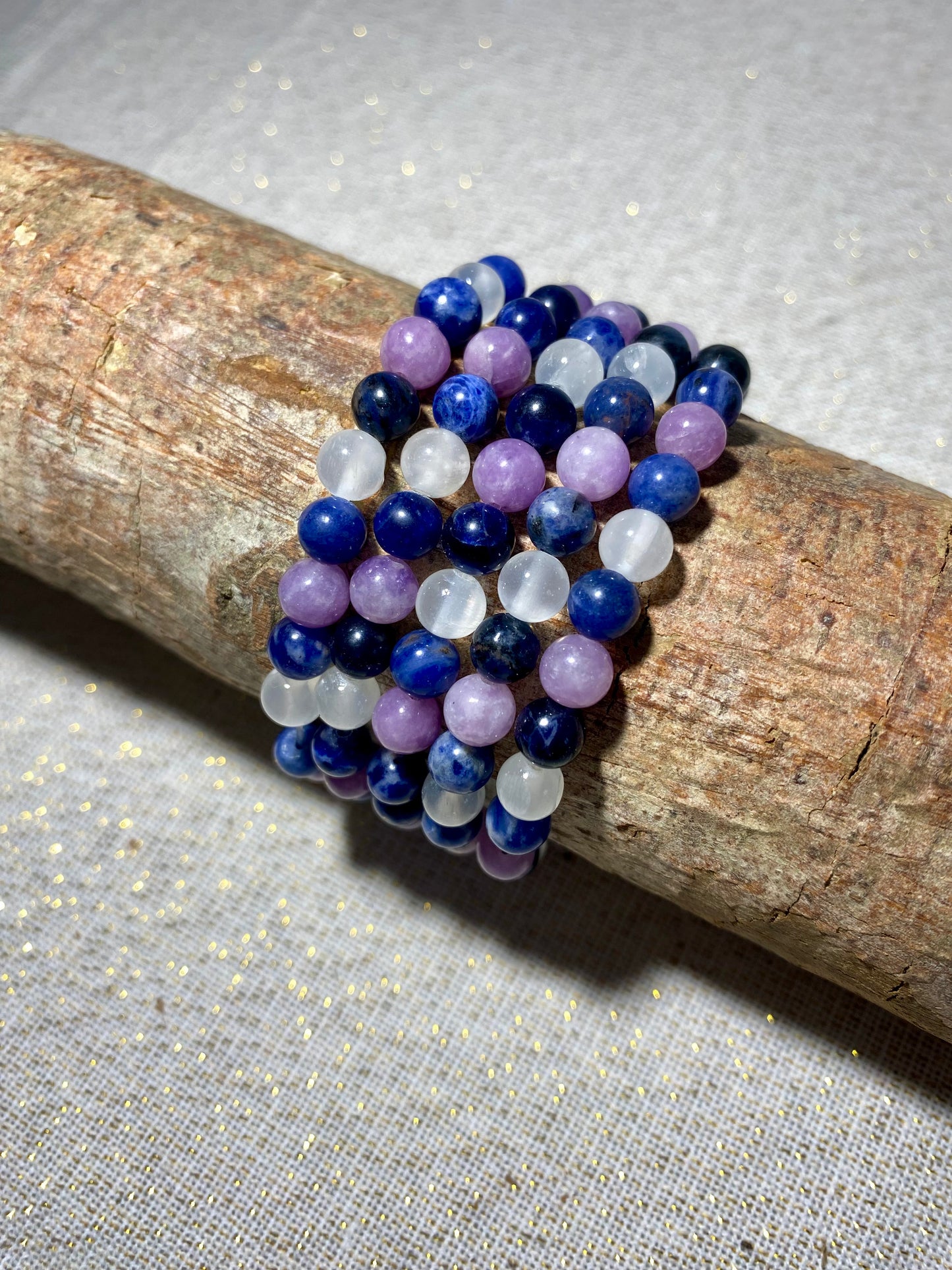 Bracelet Douce nuit 💜🤍💙