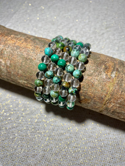 Bracelet Vitalité 🤍💚🩵