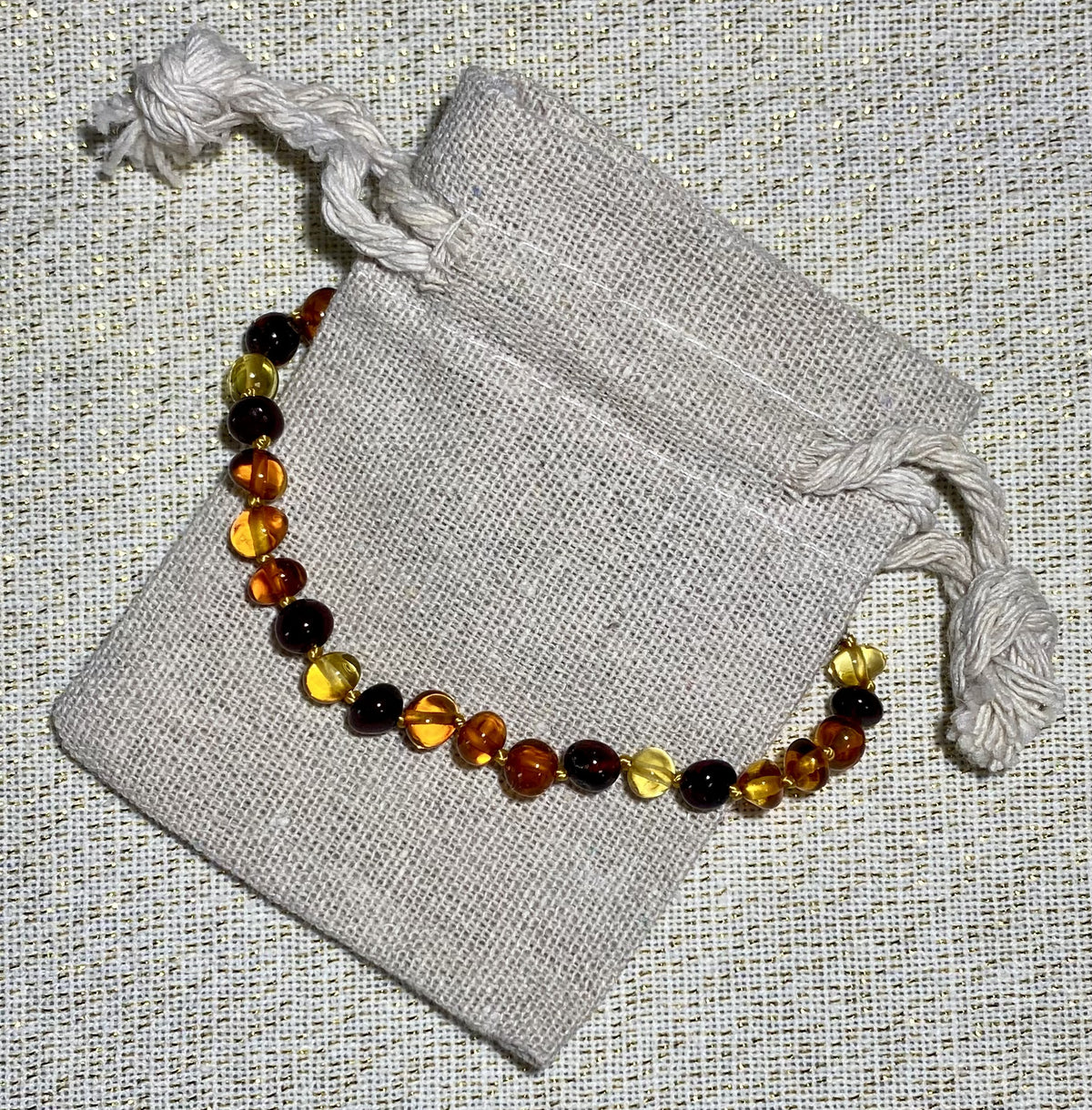 Collier d'ambre pour bébé